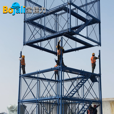 宝佳力墩身围笼平台